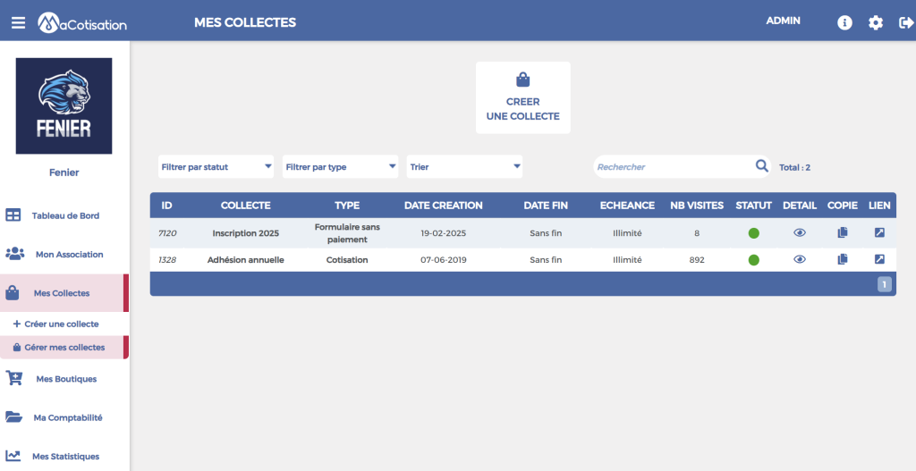 Paiement en ligne